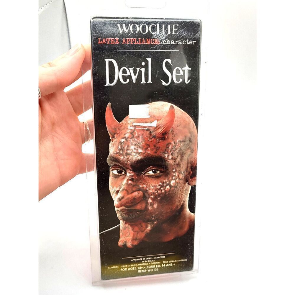 Woochie Latex Appliance Devil Set New In Box